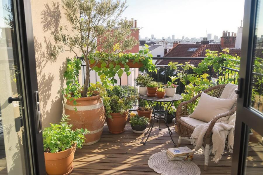 How to Create a Balcony Garden and Boost Well-Being at Home