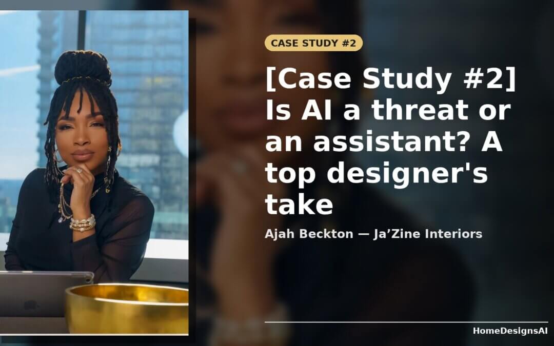 [Case Study #2] Is AI a threat or an assistant? A top designer’s take