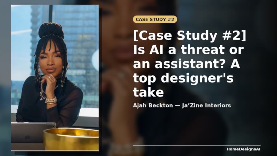 [Case Study #2] Is AI a threat or an assistant? A top designer's take