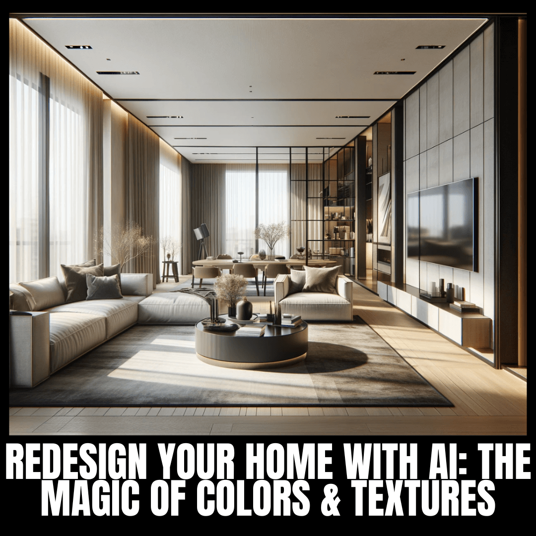 Redesign Your Home with AI: The Magic of Colors & Textures