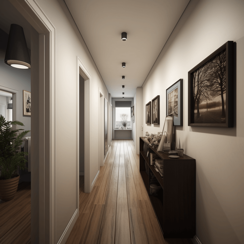 a hall designed using technology