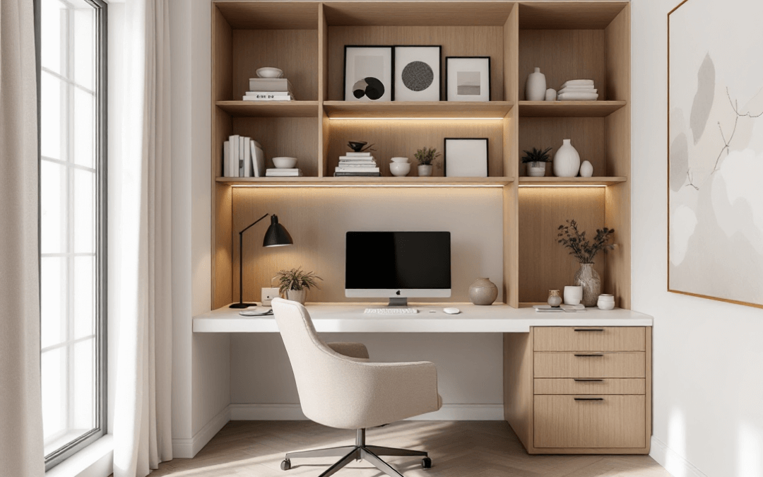 How to Elevate Your Home Office with Chic Minimalism (Video Inside)