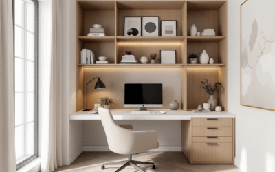 How to Elevate Your Home Office with Chic Minimalism (Video Inside)