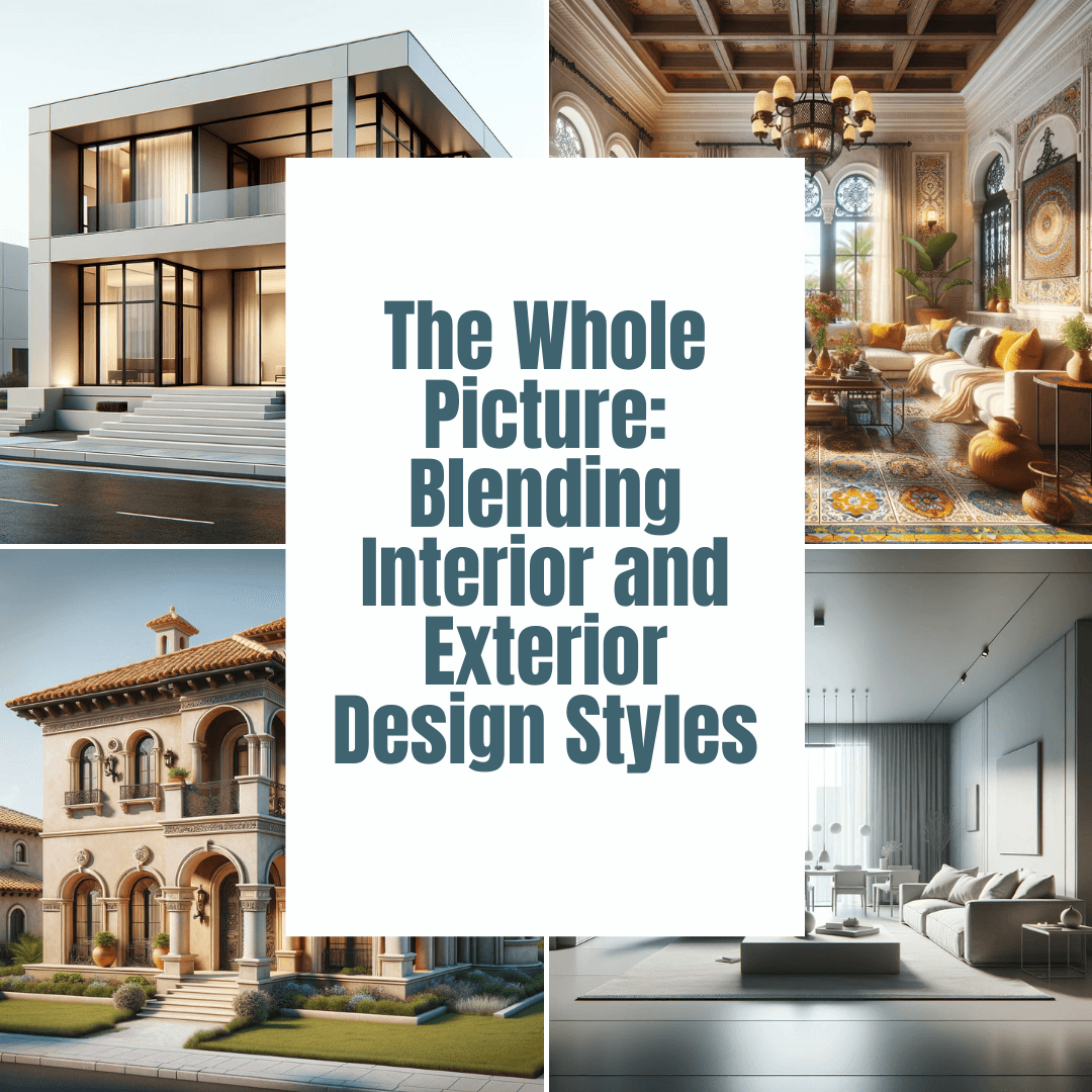 The Whole Picture: Blending Interior and Exterior Design Styles