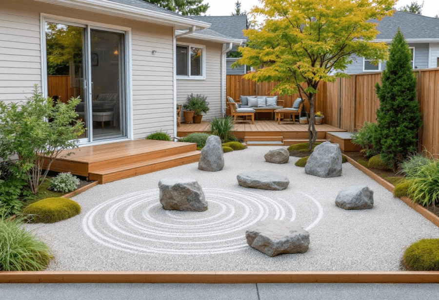Stone by Stone: Crafting a Japanese Zen Rock Garden for Peace