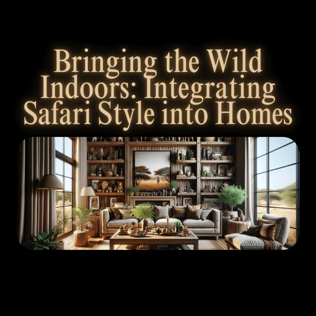 Bringing the Wild Indoors: Integrating Safari Style into Homes