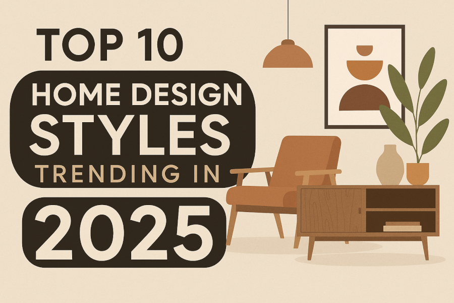 2025’s Top 10 Home Design Styles You’ll Want to Try