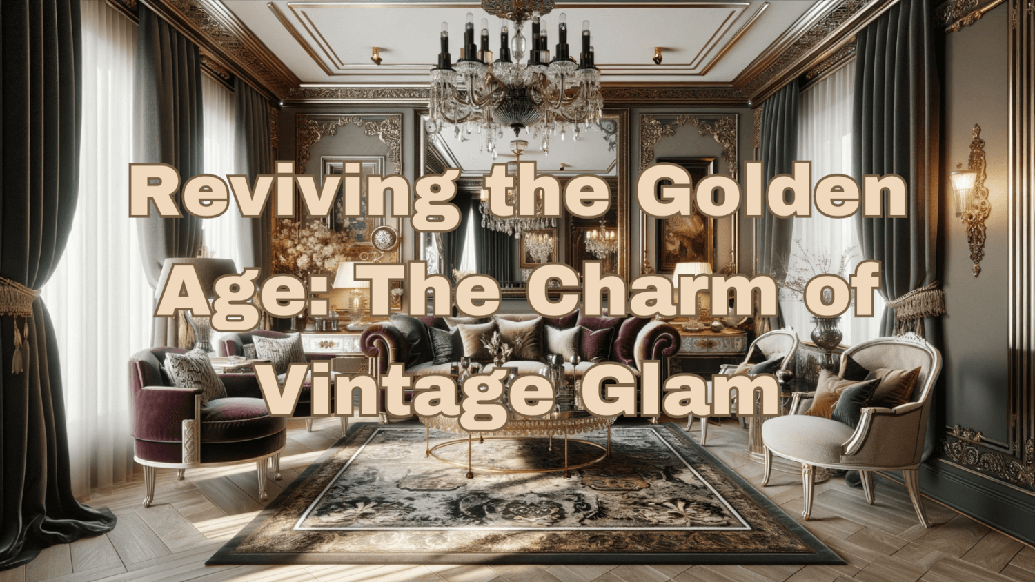 vintage-glam Reviving the Golden Age: The Charm of Vintage Glam